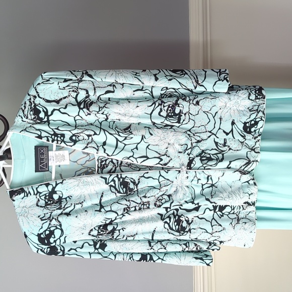 Alex Evenings Jacket, Tank, and skirt set - Picture 2 of 8